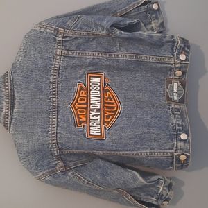 Harley Davidson Toddler Denim Jacket